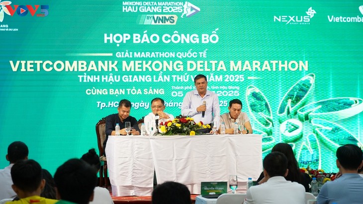 Hau Giang richtet größten internationalen Marathon im Mekong-Delta aus - ảnh 1