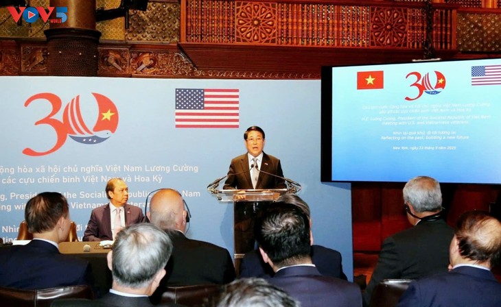 Staatspräsident Luong Cuong: Die Versöhnung zwischen Vietnam und den USA ist ein Beweis für die Kraft der Toleranz - ảnh 1
