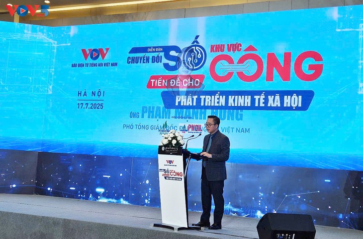 Transformasi Digital di Sektor Publik – Prasyarat bagi Pembangunan Sosial-Ekonomi - ảnh 1