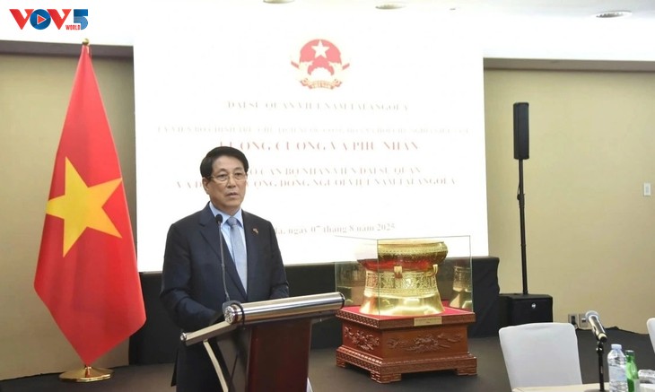 Presiden Vietnam, Luong Cuong Akhiri dengan Baik Kunjungan Kenegaraan di Angola - ảnh 1