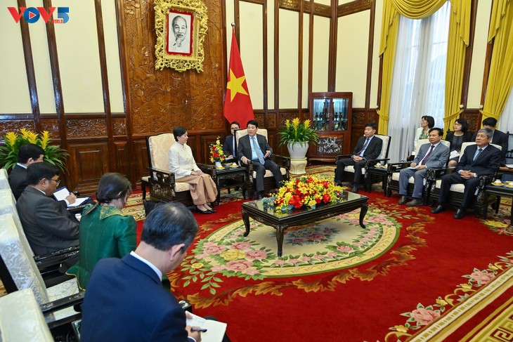 Terus Memperkokoh Kepercayaan Politik antara Vietnam dan Kamboja - ảnh 1