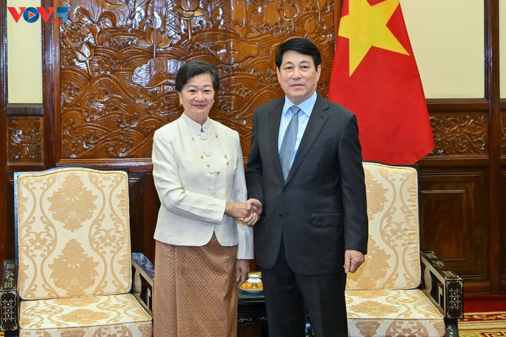 Terus Memperkokoh Kepercayaan Politik antara Vietnam dan Kamboja - ảnh 2
