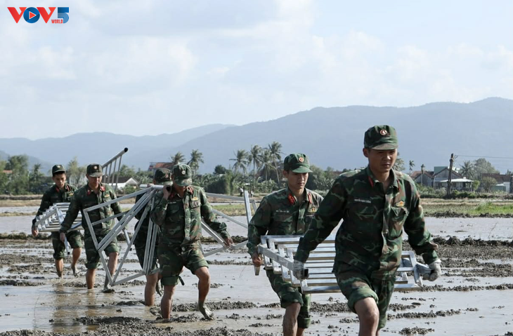 Tentara Selesaikan “Kampanye Quang Trung” di Provinsi Dak Lak  - ảnh 1