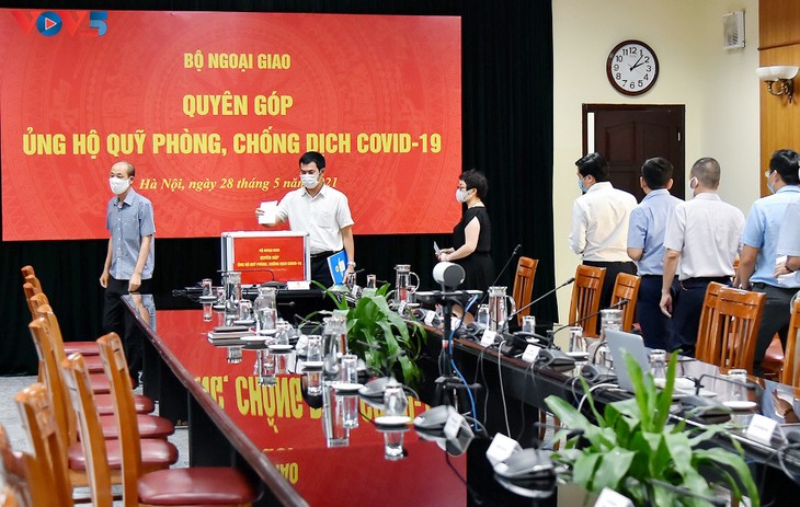 Bộ Ngoại giao phát động quyên góp ủng hộ công tác phòng, chống dịch Covid-19 - ảnh 1