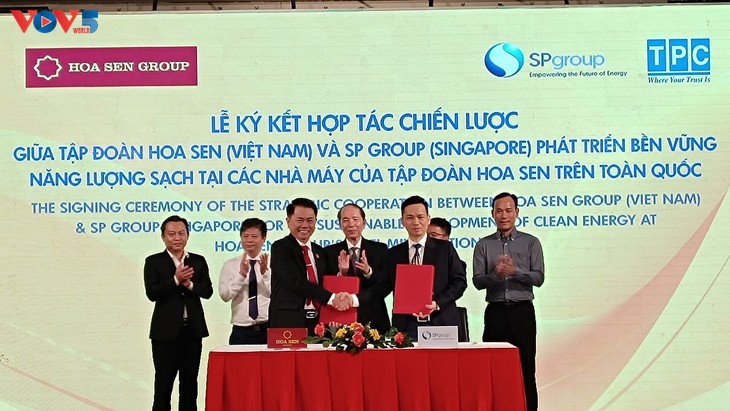 Hoa Sen Group đẩy mạnh sử dụng năng lượng sạch vào sản xuất  - ảnh 1