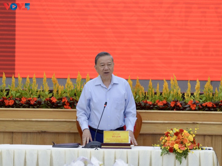 Tổng Bí thư Tô Lâm: Chủ trương sáp nhập 3 tỉnh Lâm Đồng, Bình Thuận, Đắk Nông là quyết sách lớn - ảnh 2