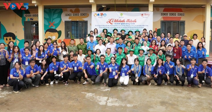 Sinh viên tình nguyện Hàn Quốc tham gia “Mùa hè xanh” tại Đắk Lắk - ảnh 2