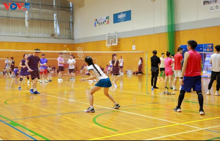 Nhật Bản: Sôi động Giải Cầu lông Đồng đội “Kyoto Smash Cup 2025 – Chiến đội tranh hùng” - ảnh 3