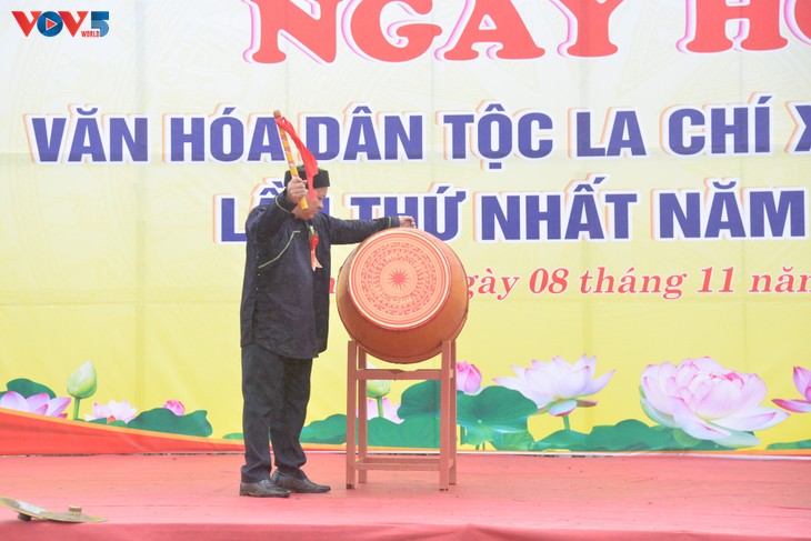 Ngày hội văn hóa dân tộc La Chí: Ước mơ về cuộc sống no ấm, hạnh phúc và tình yêu quê hương, đất nước - ảnh 2