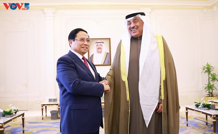 Củng cố và phát triển mạnh mẽ hơn nữa quan hệ Việt Nam-Kuwait - ảnh 1