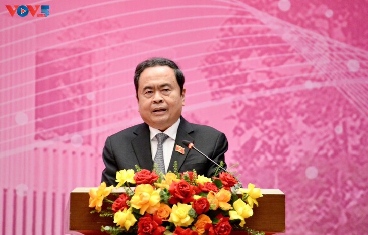 Chủ tịch Quốc hội dự Lễ Tổng kết hoạt động của Nhóm nữ đại biểu Quốc hội Khóa XV    - ảnh 1