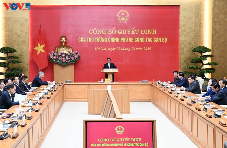 Thủ tướng Phạm Minh Chính trao quyết định Quyền Bộ trưởng Bộ Công thương - ảnh 1