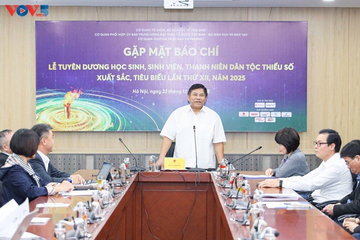 Tuyên dương học sinh, sinh viên, thanh niên dân tộc thiểu số xuất sắc, tiêu biểu năm 2025 - ảnh 1