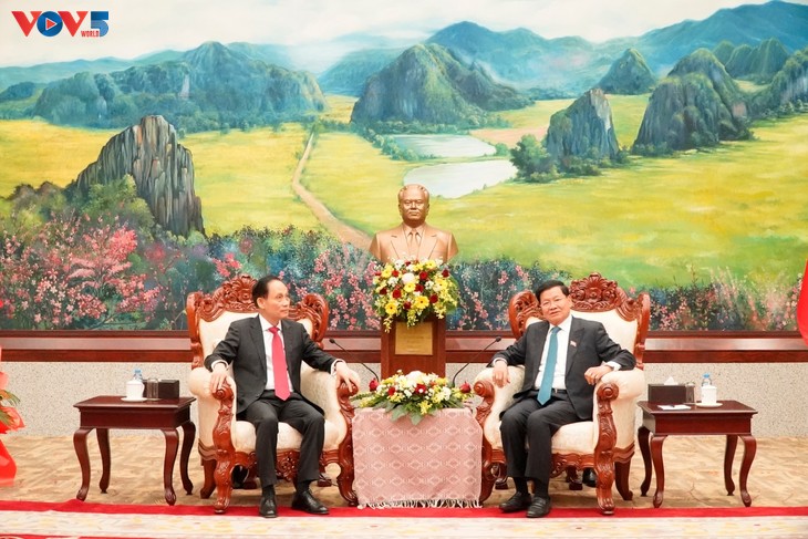 Đại hội Đảng lần thứ XII của Lào: Thắng lợi quan trọng của quan hệ hai Đảng, hai nước Việt Nam - Lào  - ảnh 2