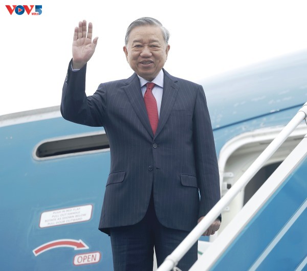 Tổng Bí thư Tô Lâm tới Hoa Kỳ dự cuộc họp khai mạc Hội đồng Hòa bình về Gaza - ảnh 1