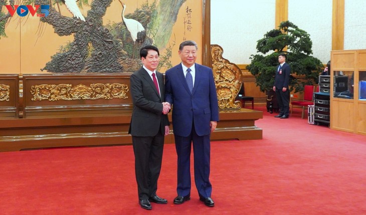 Senior Party official meets with China’s Xi Jinping - ảnh 1