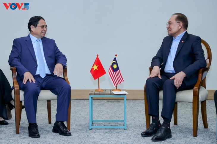 Vietnam, Malaysia PMs talk deepening partnership  - ảnh 1