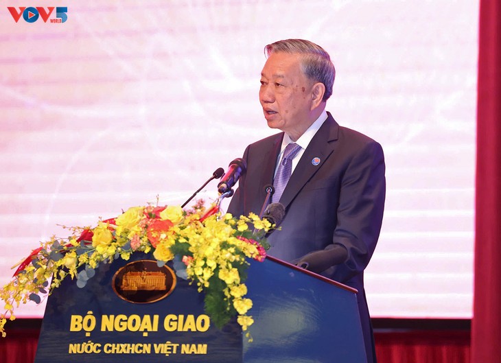 Party leader urges diplomacy to ensure national interests on the basis of UN Charter  - ảnh 2