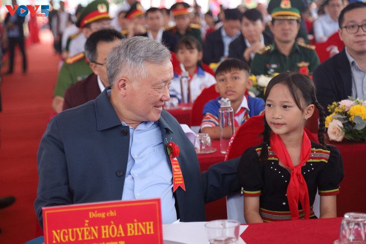 Border localities break ground on boarding schools  - ảnh 2