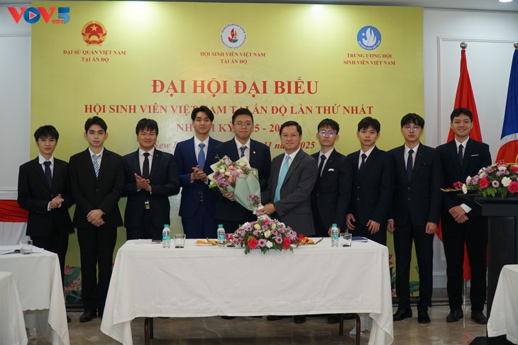 Vietnamese Students Association in India inaugurated  - ảnh 1