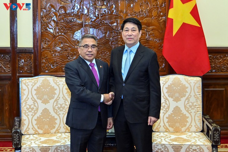 President receives Ambassadors of Saudi Arabia, Philippines - ảnh 2