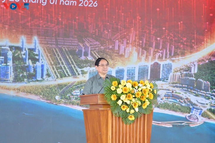 팜 민 찐 총리, 2027 APEC 회의 대비 주요 국책 사업 현장 점검 - ảnh 2