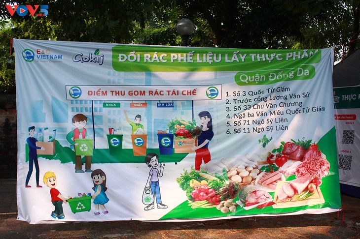 “Đổi rác phế liệu lấy thực phẩm” – hành động nhỏ, thông điệp lớn - ảnh 2