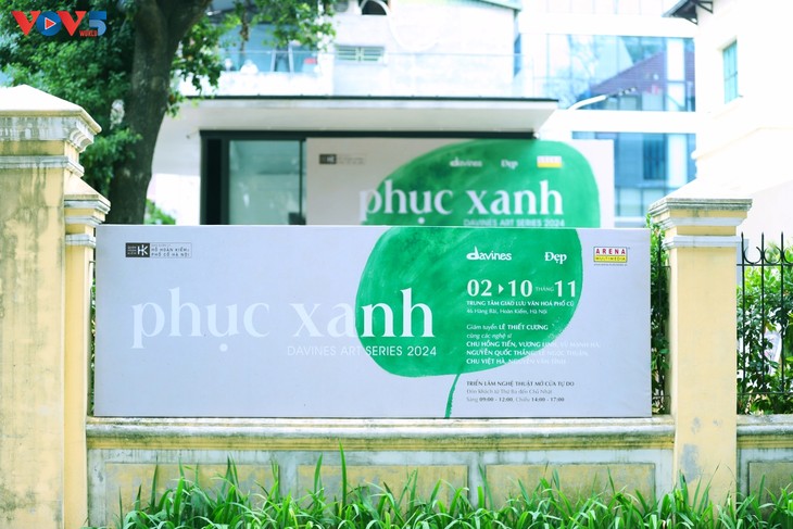 Triển lãm “Phục xanh” – lan toả thông điệp sống xanh qua các tác phẩm nghệ thuật - ảnh 1