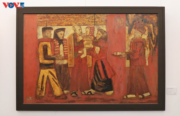 Hồ Chí Minh – Hình tượng sống mãi trong nghệ thuật  - ảnh 2