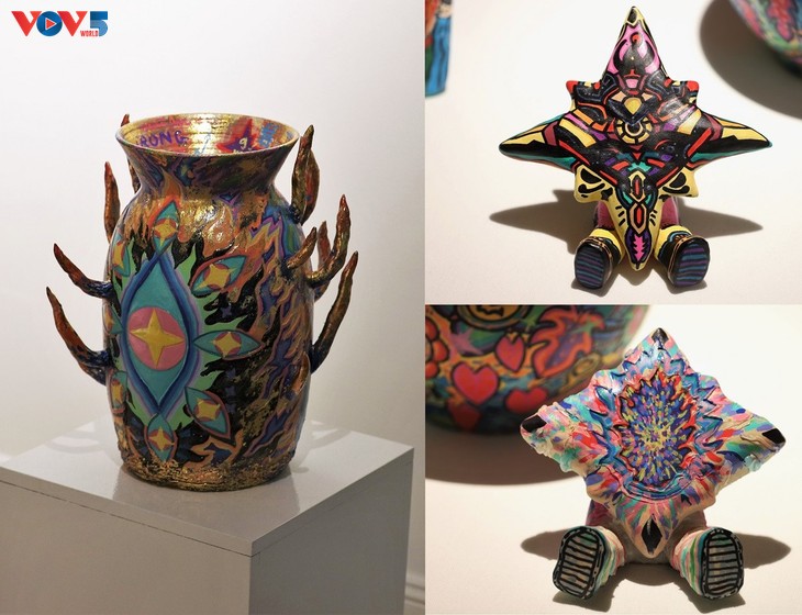 “Sao bốn cánh” - Dấu ấn cá nhân trong triển lãm đầu tay của nghệ sĩ trẻ Hoàng Anh Trung - ảnh 9