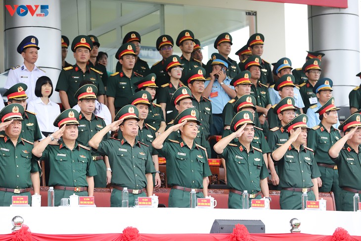 Đại tướng Phan Văn Giang kiểm tra lực lượng diễu binh, diễu hành chào mừng Quốc khánh - ảnh 2