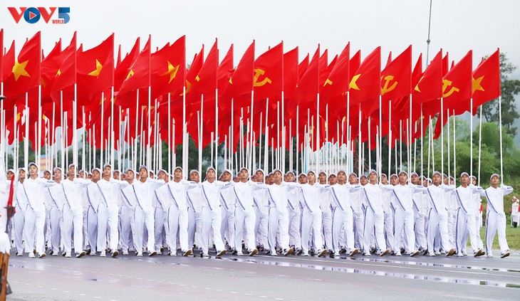 Đại tướng Phan Văn Giang kiểm tra lực lượng diễu binh, diễu hành chào mừng Quốc khánh - ảnh 3