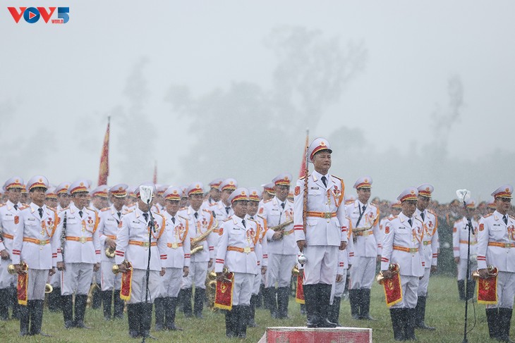 Đại tướng Phan Văn Giang kiểm tra lực lượng diễu binh, diễu hành chào mừng Quốc khánh - ảnh 7