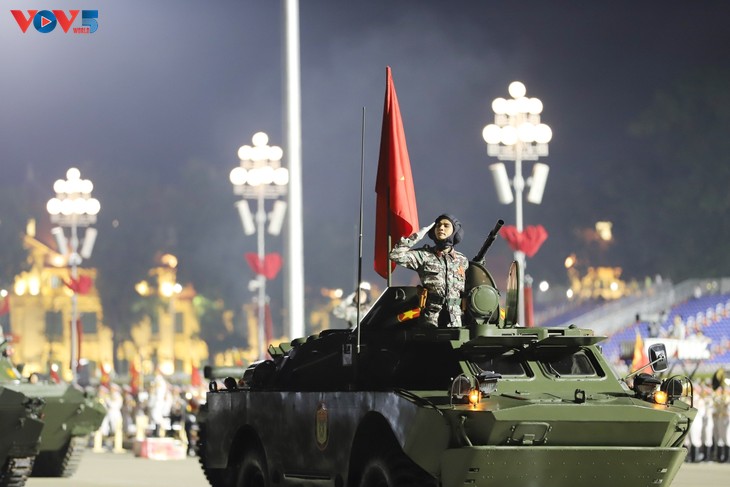 Tự hào những “lá chắn thép” xuất hiện trên Quảng trường Ba Đình  - ảnh 4