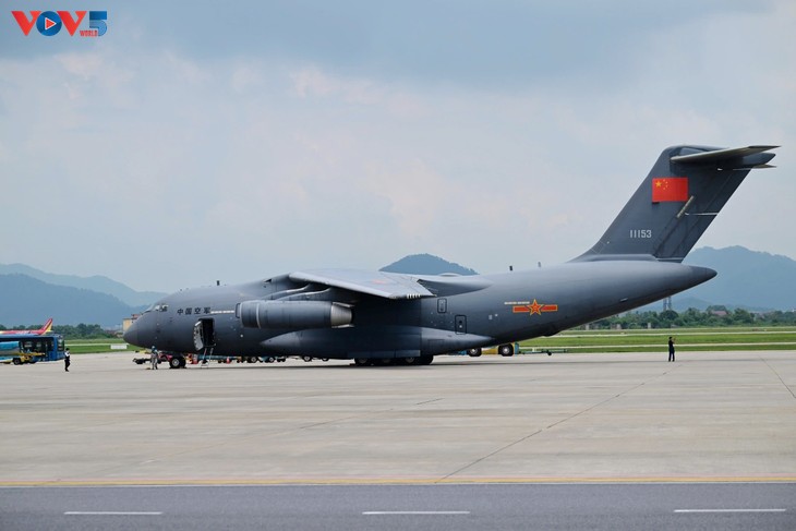 Đoàn Quân Giải phóng nhân dân Trung Quốc đến Hà Nội tham gia diễu binh, diễu hành kỷ niệm Quốc khánh Việt Nam 2/9 - ảnh 1