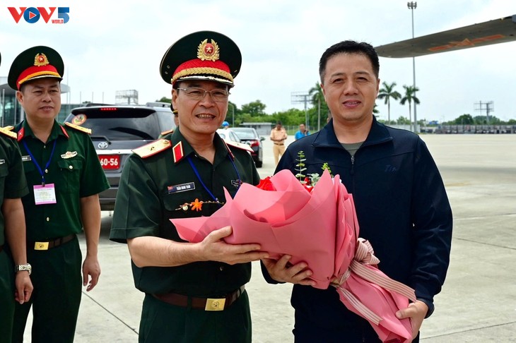 Đoàn Quân Giải phóng nhân dân Trung Quốc đến Hà Nội tham gia diễu binh, diễu hành kỷ niệm Quốc khánh Việt Nam 2/9 - ảnh 2