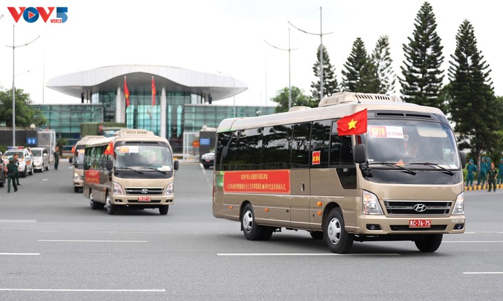 Đoàn Quân Giải phóng nhân dân Trung Quốc đến Hà Nội tham gia diễu binh, diễu hành kỷ niệm Quốc khánh Việt Nam 2/9 - ảnh 6