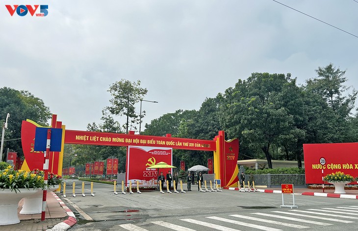 An ninh được thắt chặt trước thềm Đại hội XIV của Đảng - ảnh 2