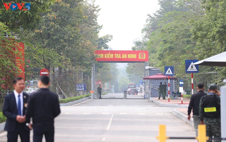 An ninh được thắt chặt trước thềm Đại hội XIV của Đảng - ảnh 9