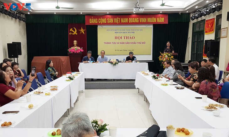 Hội thảo thành tựu 50 năm sân khấu Thủ đô - ảnh 1