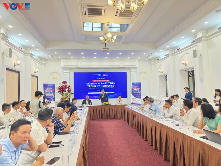 Hội thảo “Hoàn thiện pháp luật để báo chí phát triển trong kỷ nguyên số” - ảnh 1