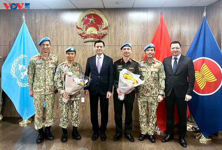 Kỷ niệm 77 năm Ngày Lực lượng Gìn giữ hòa bình Liên hợp quốc - ảnh 2