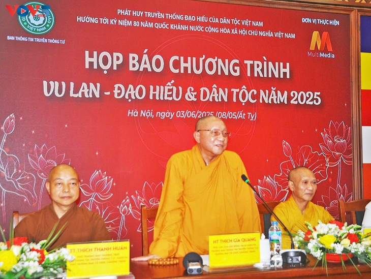 Nhiều hoạt động ý nghĩa trong Chương trình Vu Lan - Đạo hiếu & Dân tộc năm 2025 - ảnh 2