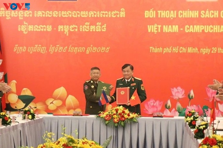 Đối thoại Chính sách quốc phòng Việt Nam – Campuchia lần 8: Mở rộng hợp tác, củng cố tin cậy chiến lược - ảnh 1