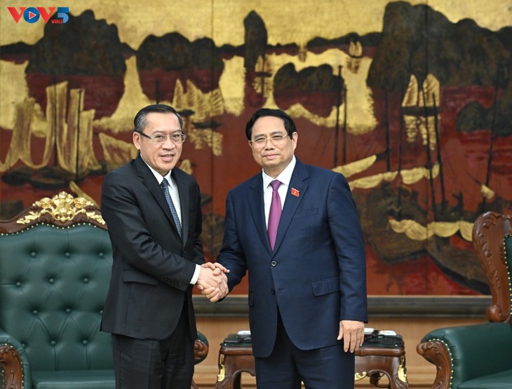 Thủ tướng tiếp Bộ trưởng bộ Lao động và Phúc lợi Lào Phosay Sayasone - ảnh 1