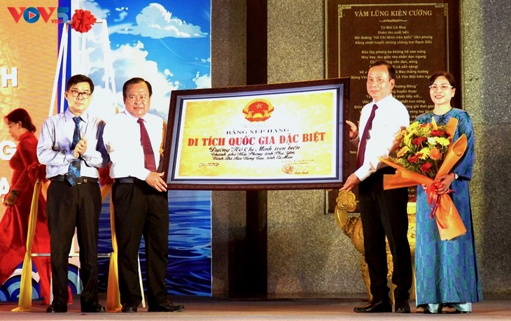 Ho Chi Minh Trail at Sea in Ca Mau named Special National Relic - ảnh 1