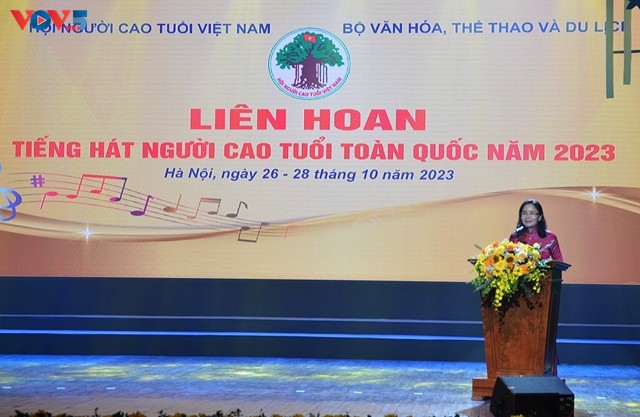 Khai mạc Liên hoan tiếng hát người cao tuổi toàn quốc năm 2023 - ảnh 7