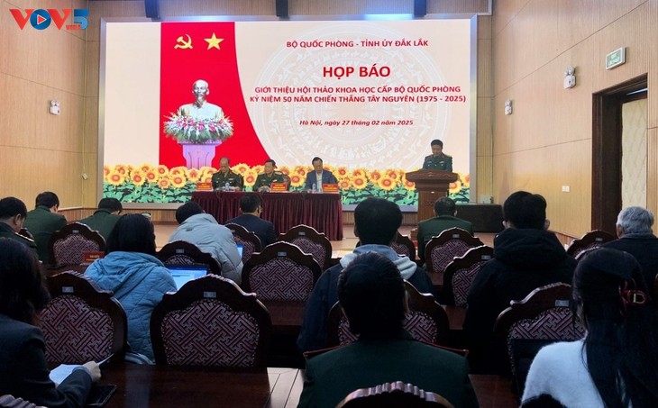 Sắp diễn ra hội thảo khoa học kỷ niệm 50 năm Chiến thắng Tây nguyên - ảnh 1