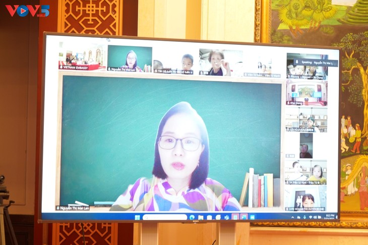 Khai giảng lớp tiếng Việt trực tuyến đầu tiên cho kiều bào tại Trung Quốc - ảnh 2