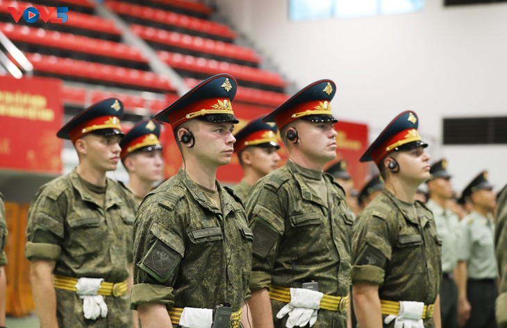Đoàn quân nhân các nước nỗ lực hoàn thành nhiệm vụ tham gia vào lễ kỷ niệm trọng đại của Việt Nam  - ảnh 6